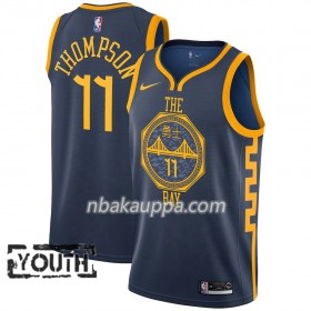Golden State Warriors Klay Thompson 11 2018-19 Nike City Edition Navy Pelipaidat Swingman - Lasten